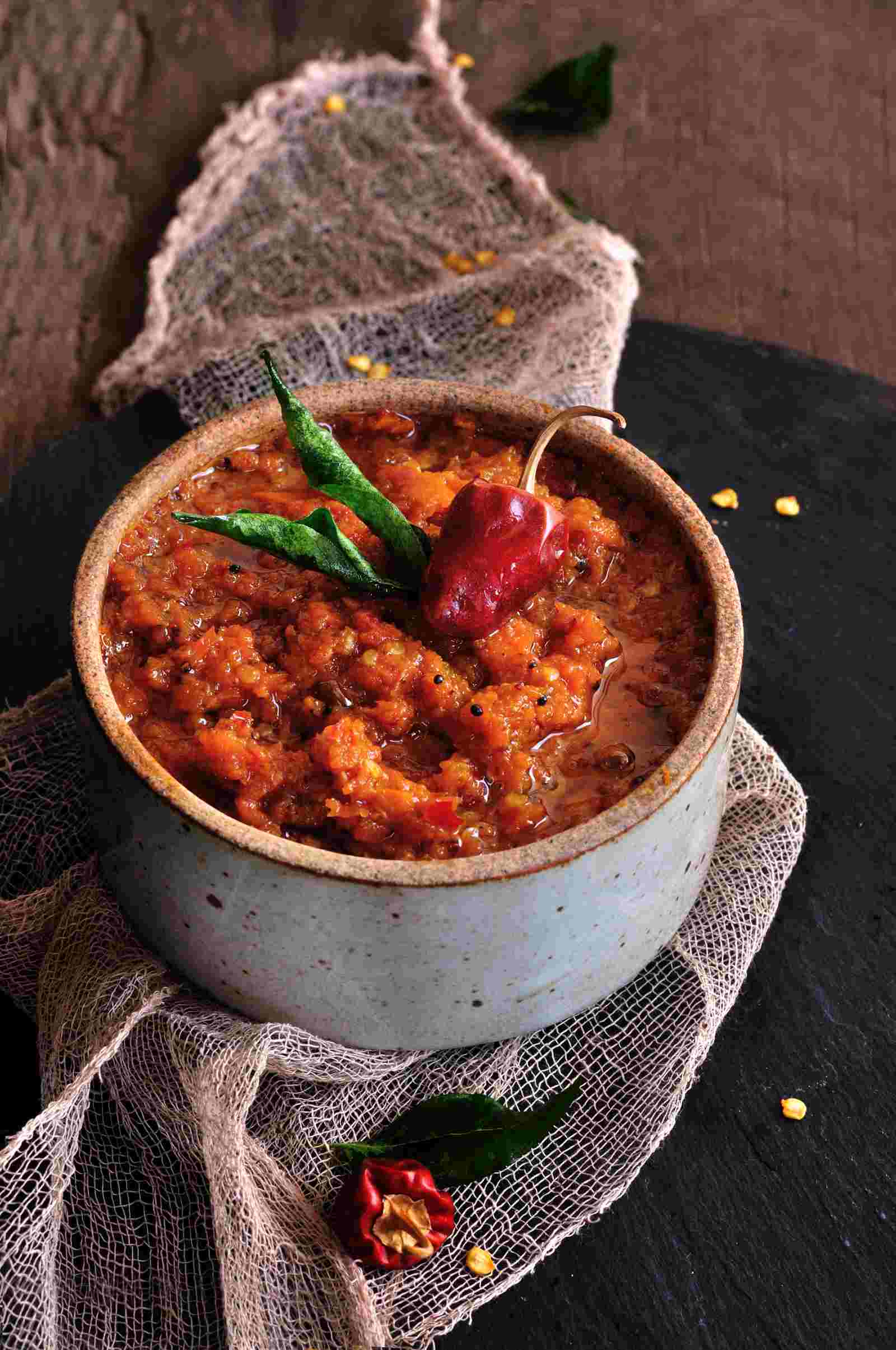 Carrot Chutney Recipe by Archana's Kitchen