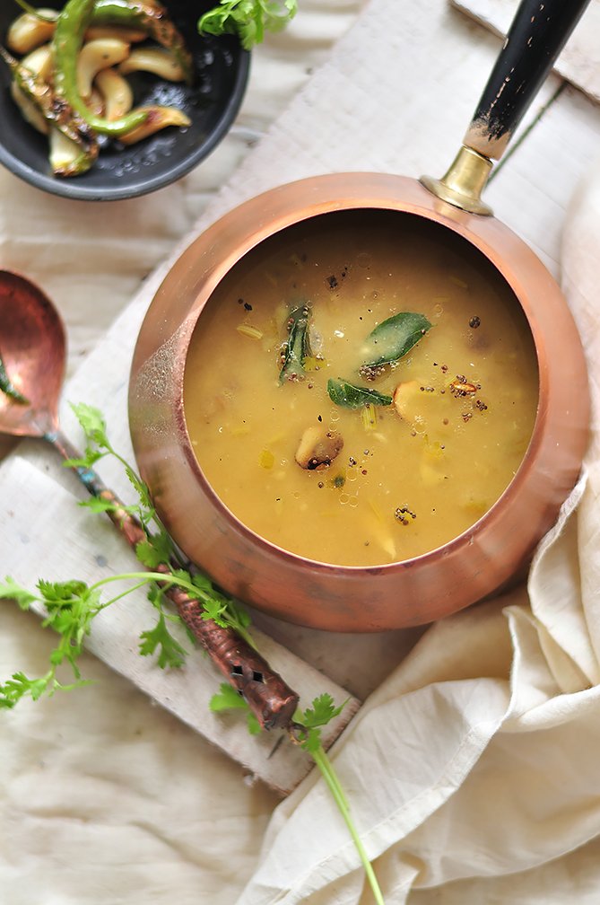 Garlic Dal Recipe