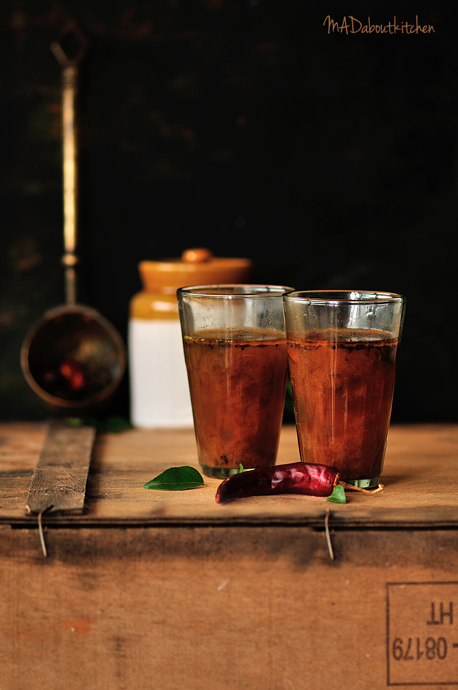 Hunase Saaru Recipe - Mysore Style Spicy Tamarind Rasam Hunase Saaru Recipe - Mysore Style Spicy Tamarind Rasam