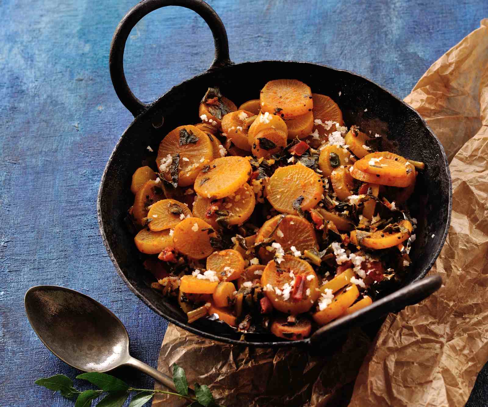Mullangi Poriyal recipe - South Indian Style Radish Stir Fry
