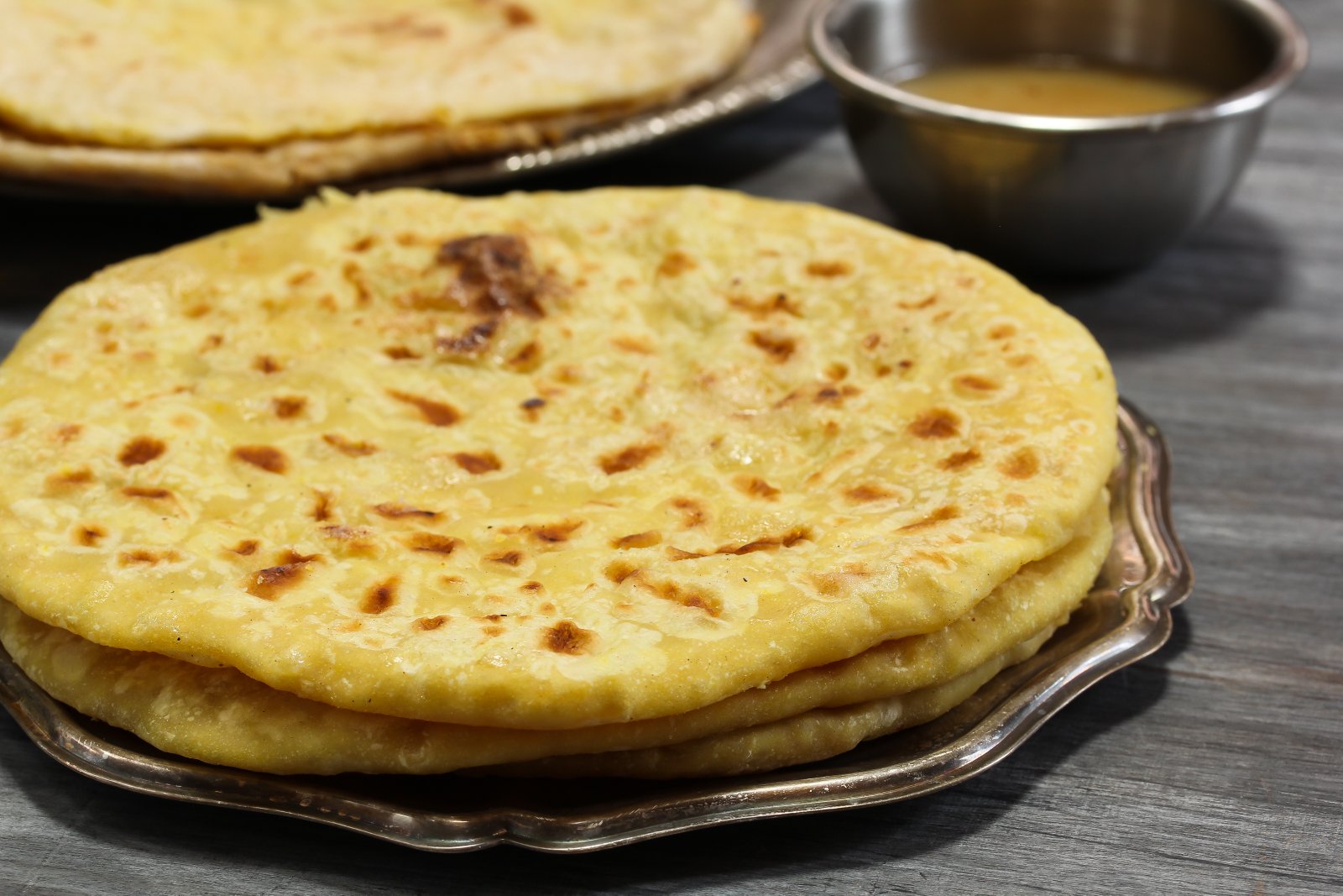 Dry Fruits Meetha Paneer Paratha Recipe