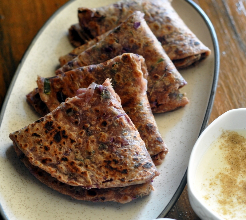 Cabbage and Methi Paratha Recipe