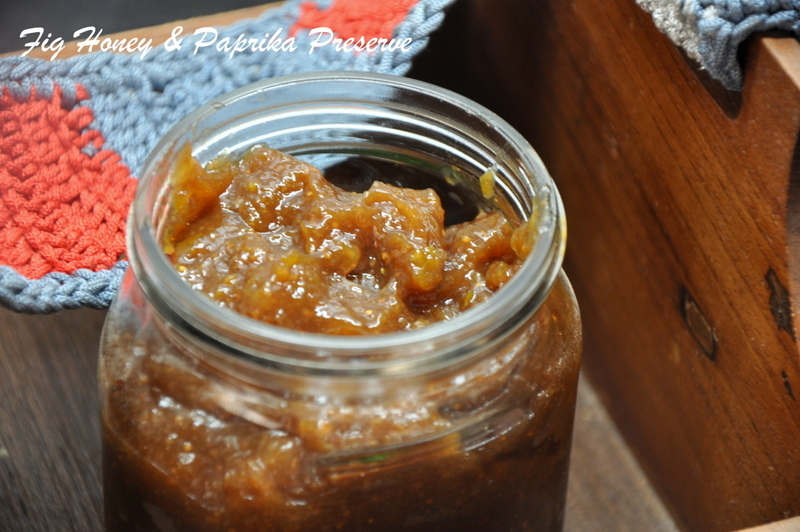 Fig Honey & Paprika Preserve Recipe