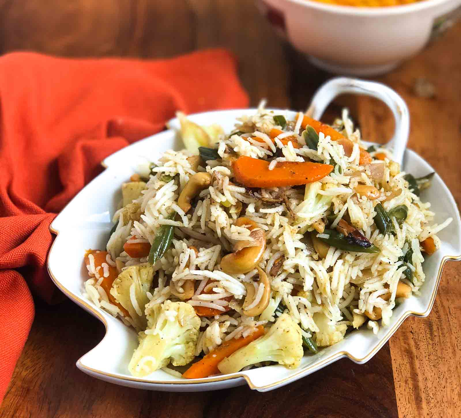 Maharashtrian Masale Baath Recipe - Spicy Vegetable Rice with Goda Masala