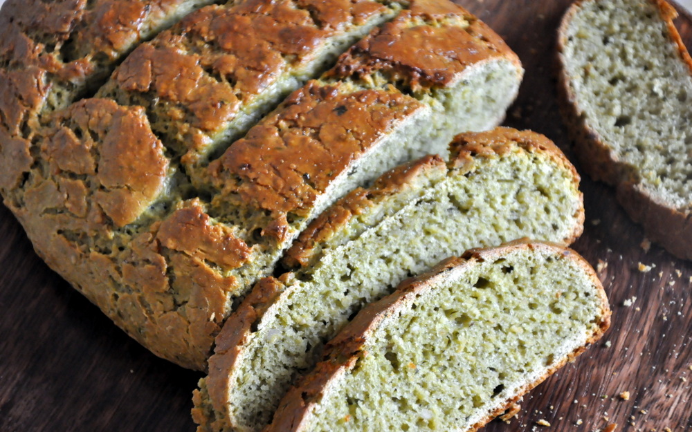 Whole Wheat Oats And Pesto Bread Recipe