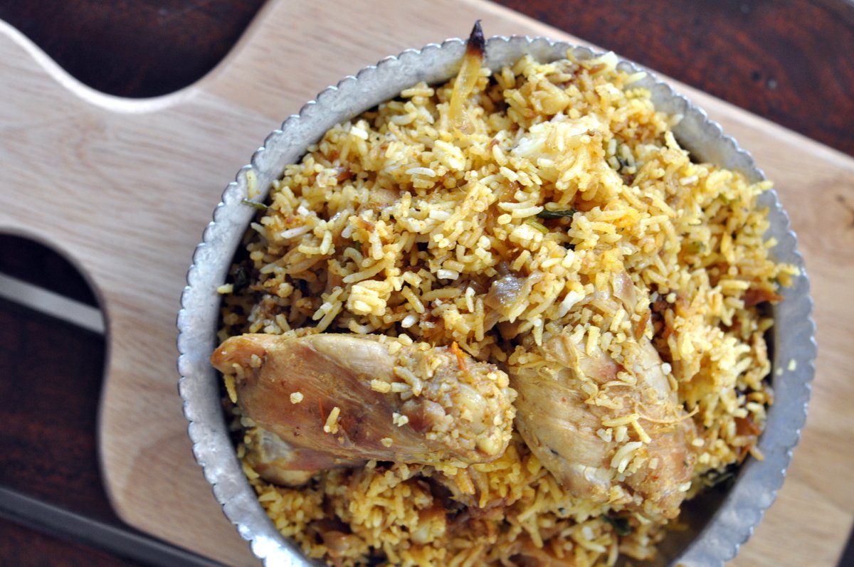 Calcutta Style Chicken Biryani Recipe