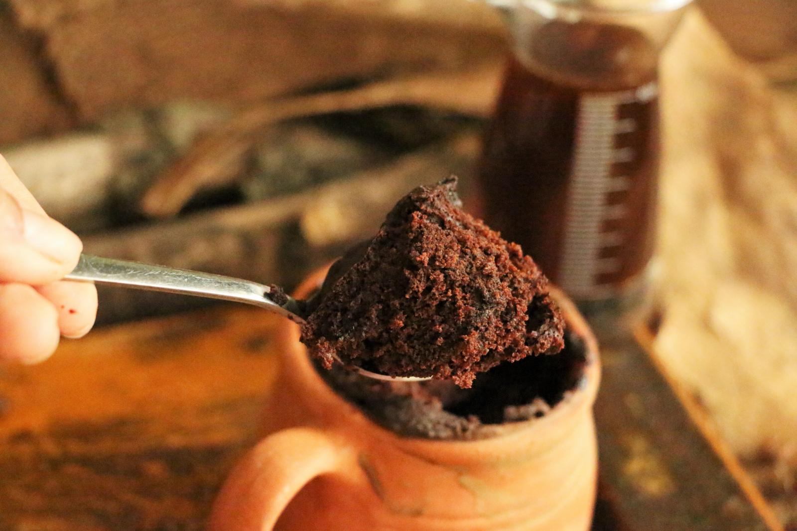 Ragi Choco Coffee Mug Cake Recipe