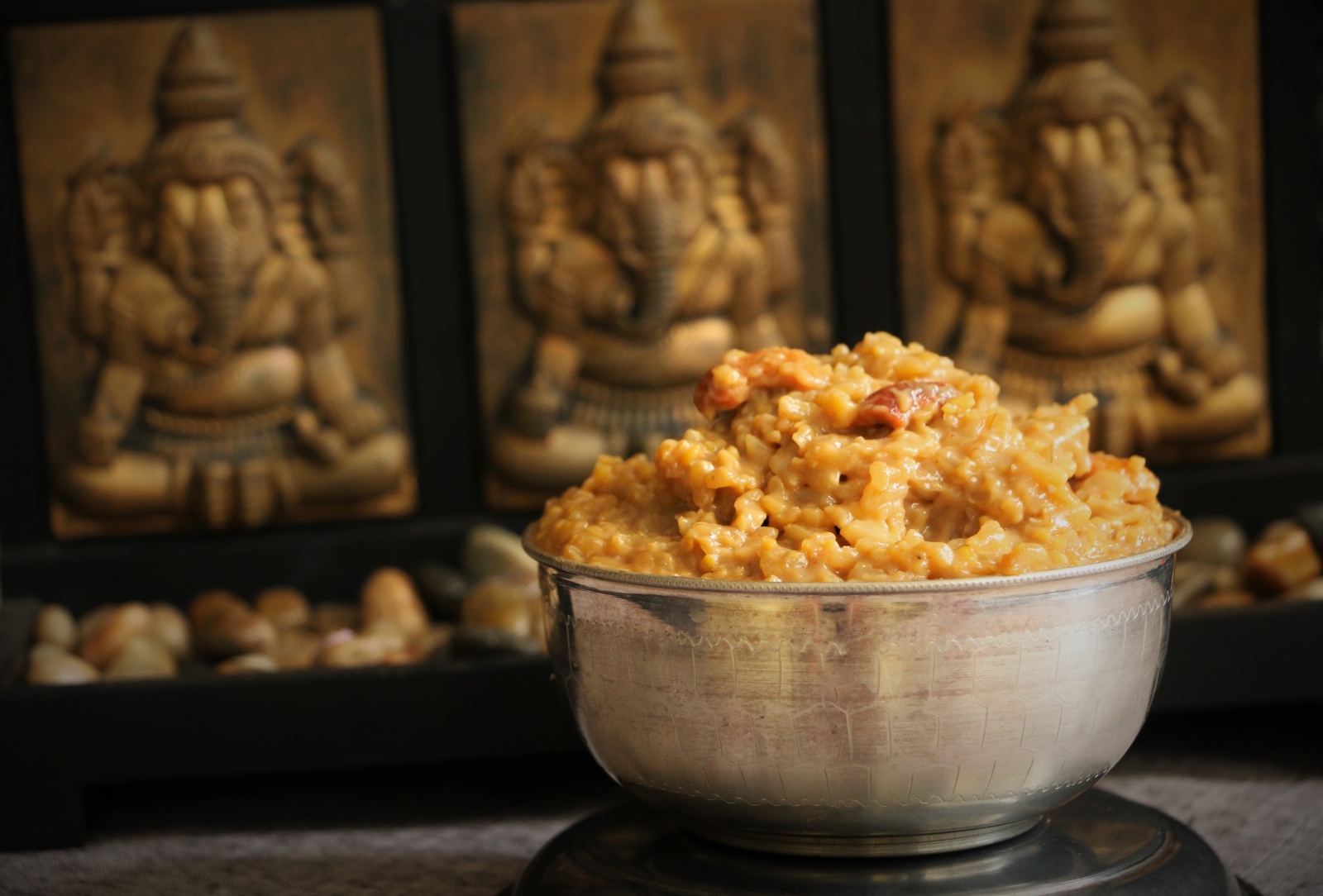 Sweet Pongal With Thai Jasmine Rice And Palm Sugar Recipe