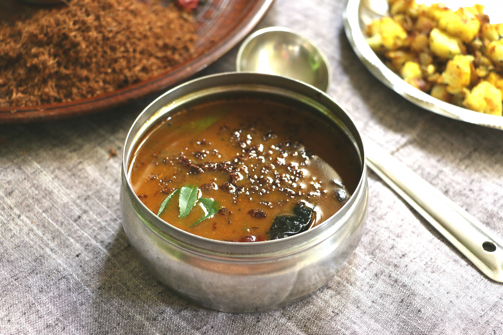 Vepampoo Kara Kuzhambu Recipe (Dried Neem Flower Gravy)