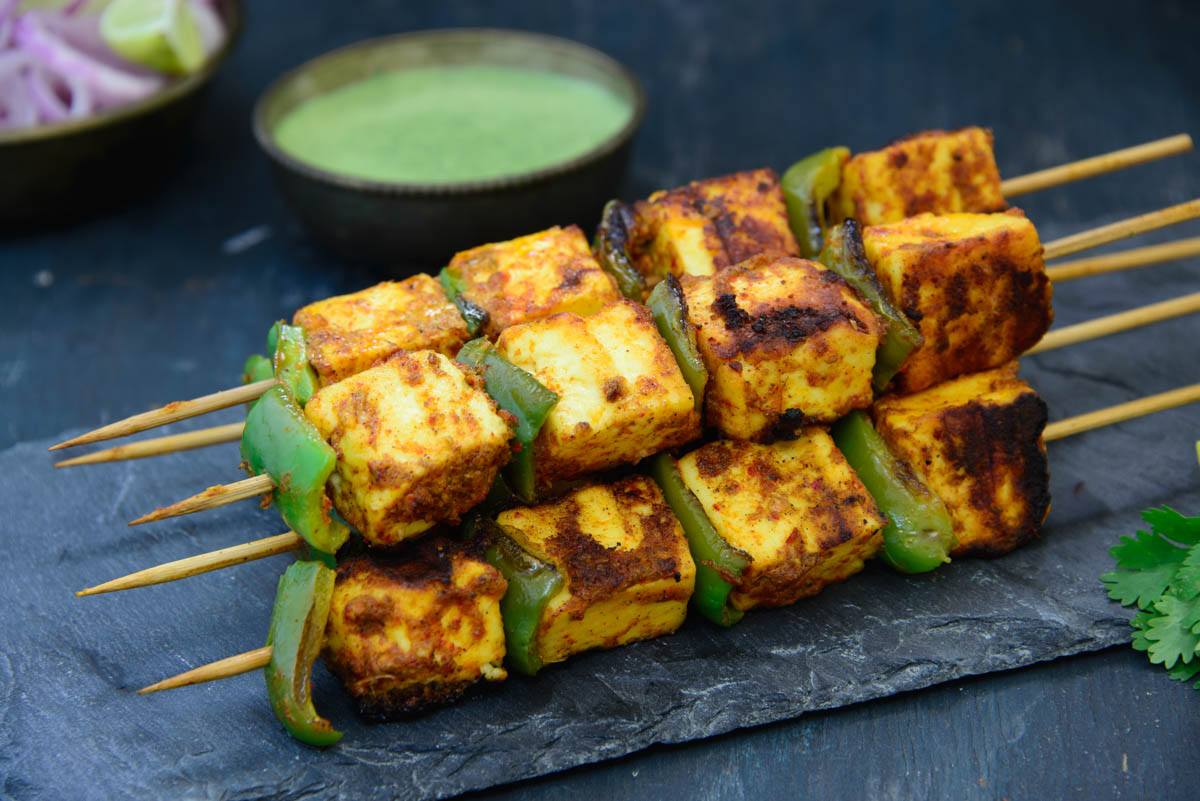 अचारी पनीर टिक्का रेसिपी - Achari Paneer Tikka Recipe