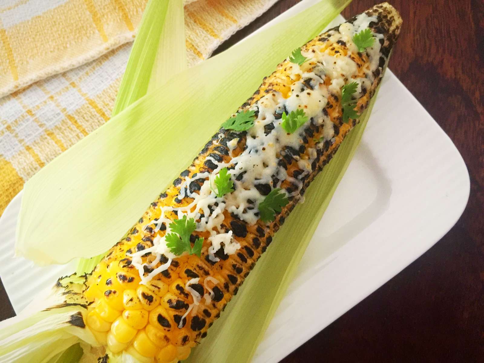 Cheesy Corn On The Cob Recipe