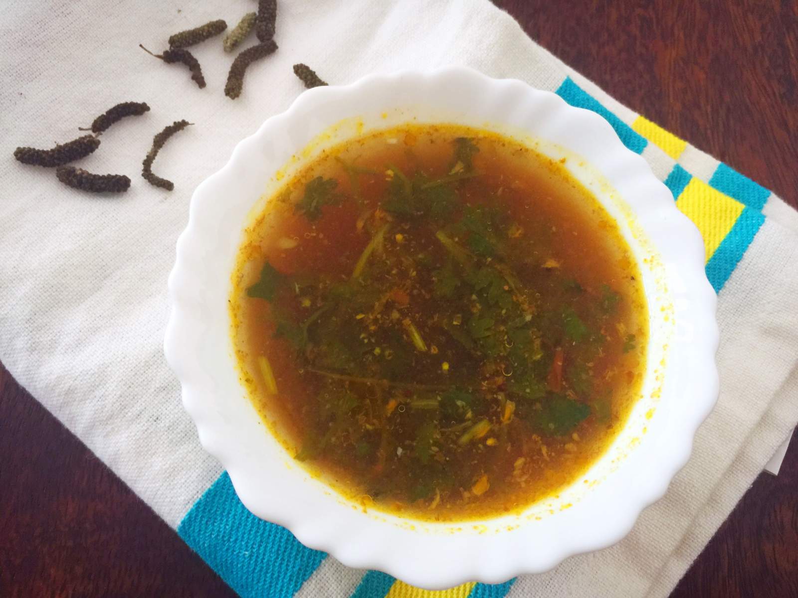 Kandathippili Rasam Recipe - Long Pepper Rasam