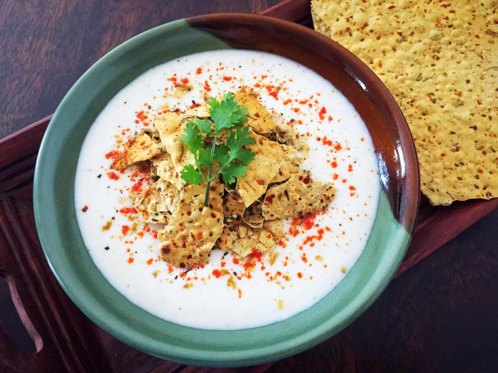 Papad Raita Recipe Papad Raita Recipe