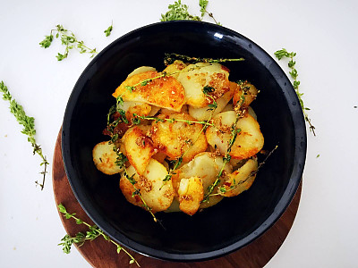 Spicy Baby Potatoes Recipe by Archana's Kitchen