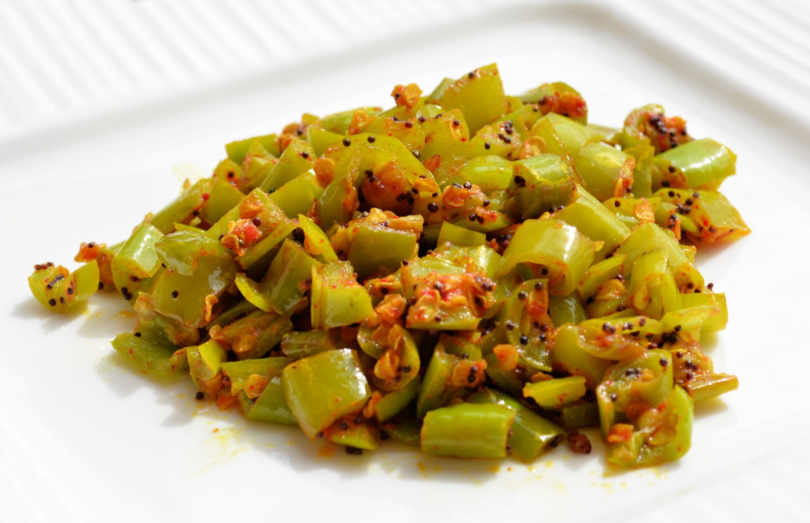 Green Chilli Vegetable Recipe