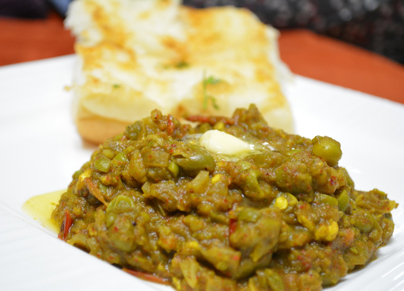 hariyali pav bhaji