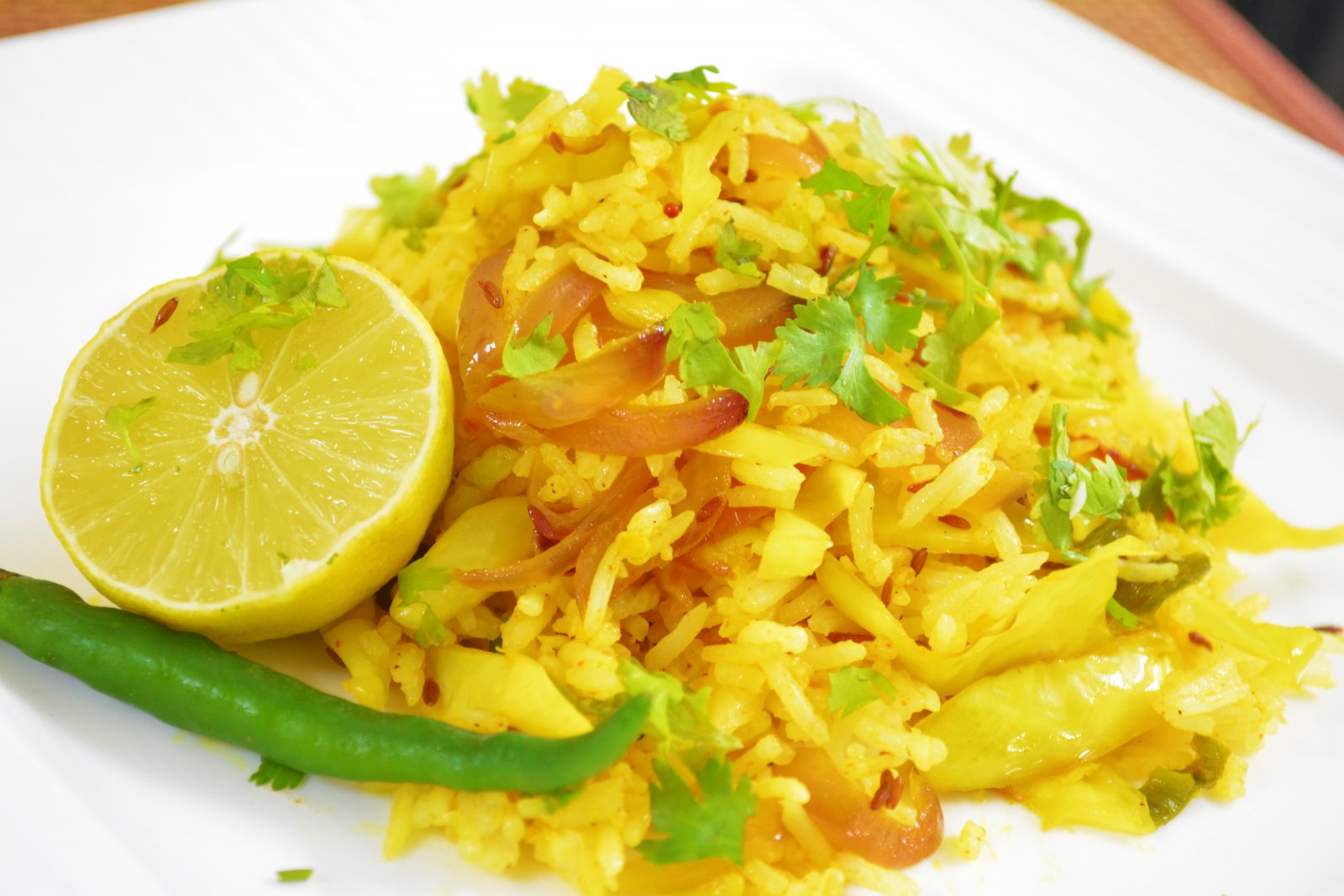 Spicy Cabbage Rice Recipe (South Indian Style Mutta Kose Sadham Recipe)
