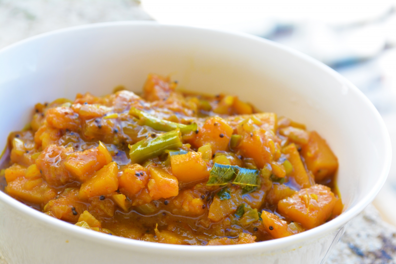 Tangy Tamarind Pumpkin Curry Recipe