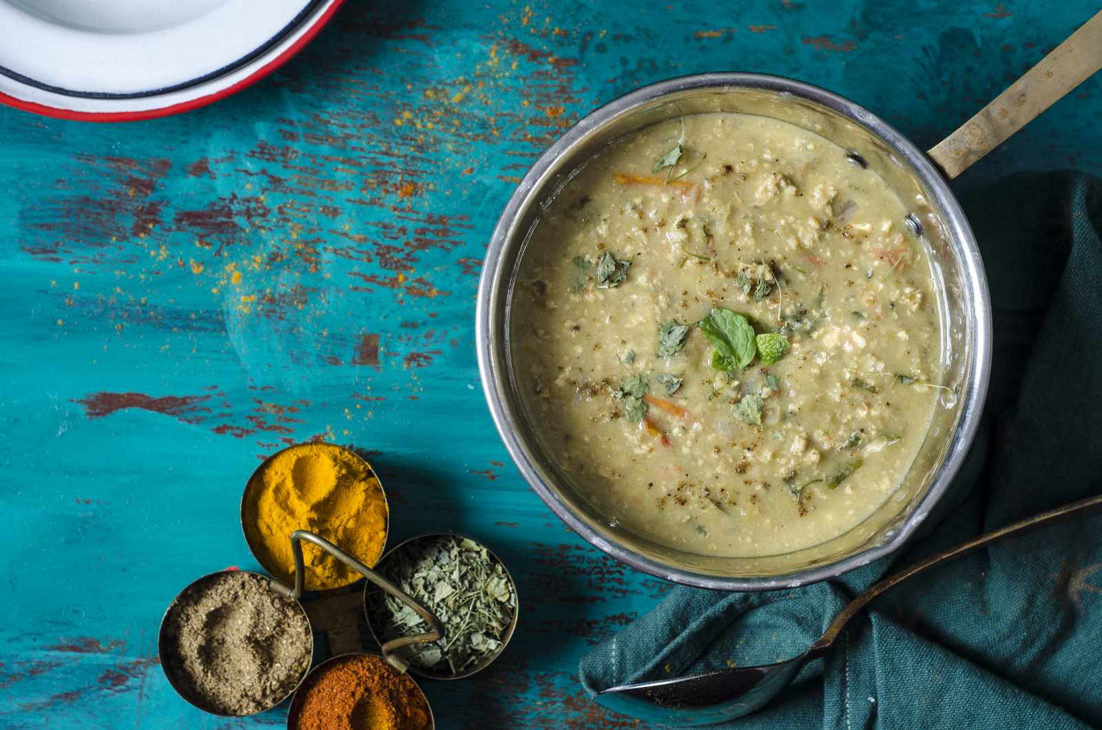 Masoor Dal With Scrambled Eggs Recipe - Lentil Curry With Eggs