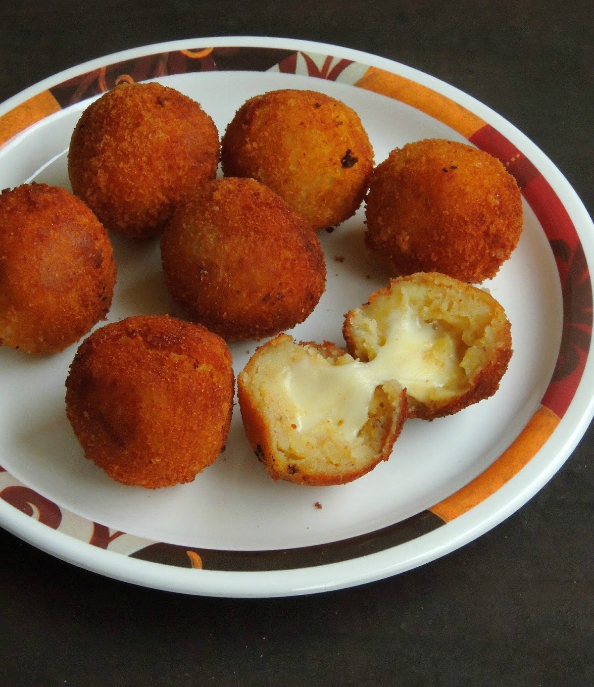 Mozzarella Stuffed Potato Balls Recipe