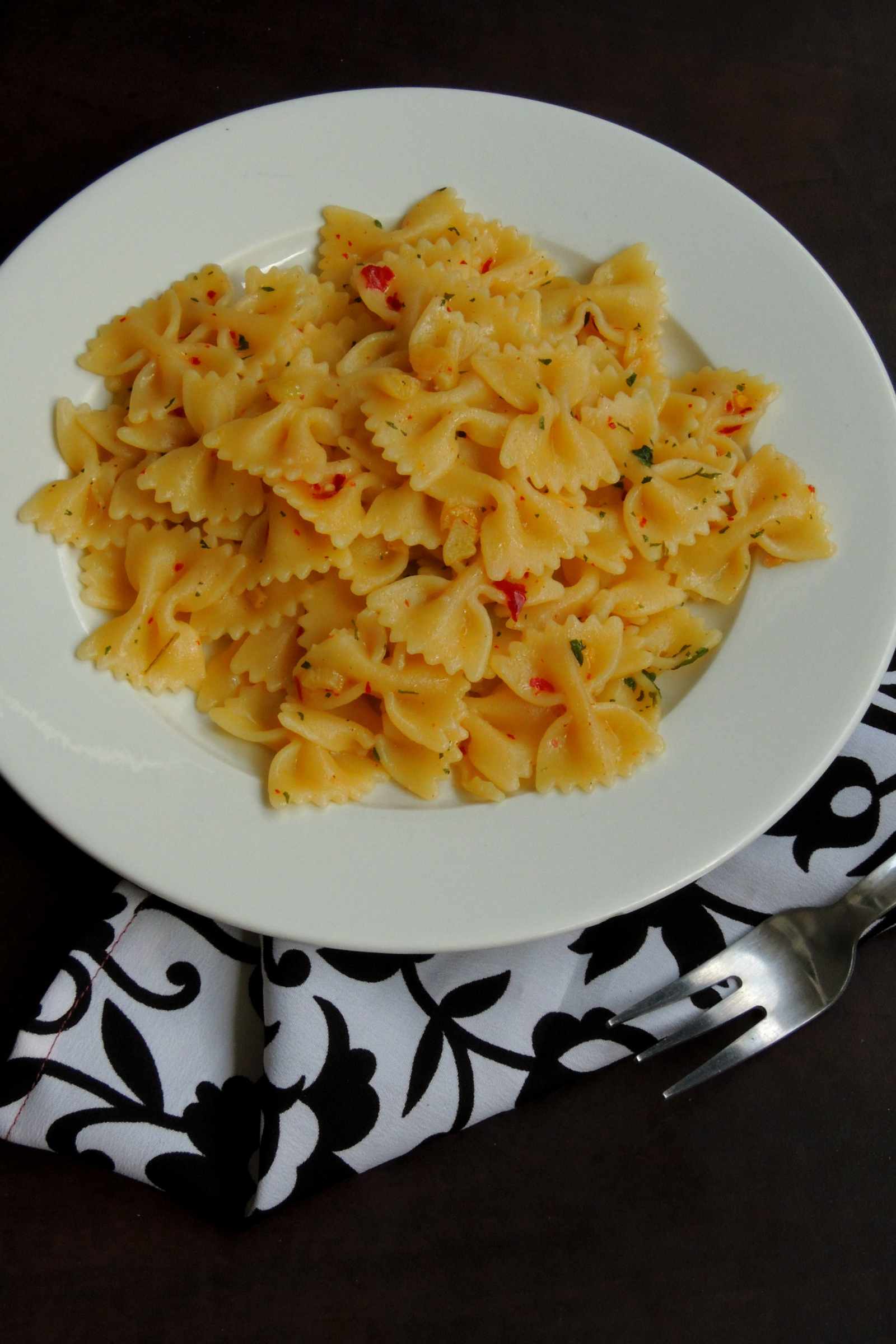 Farfalle Aglio-E-Olio Recipe