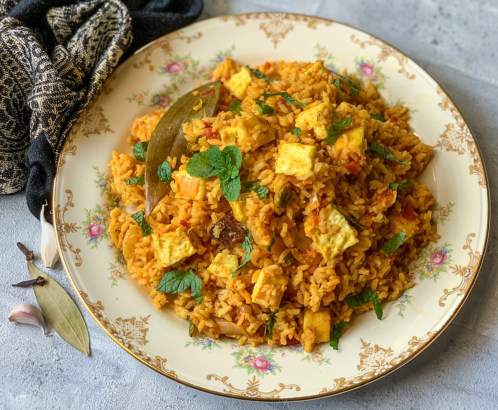 Paneer Biryani Recipe