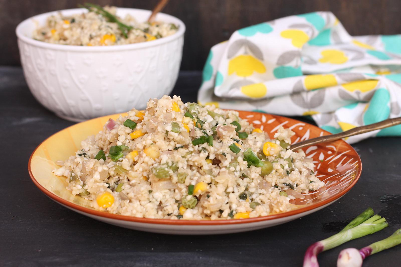 गोभी फ्राइड राइस रेसिपी - Cauliflower Fried Rice (Recipe In Hindi)