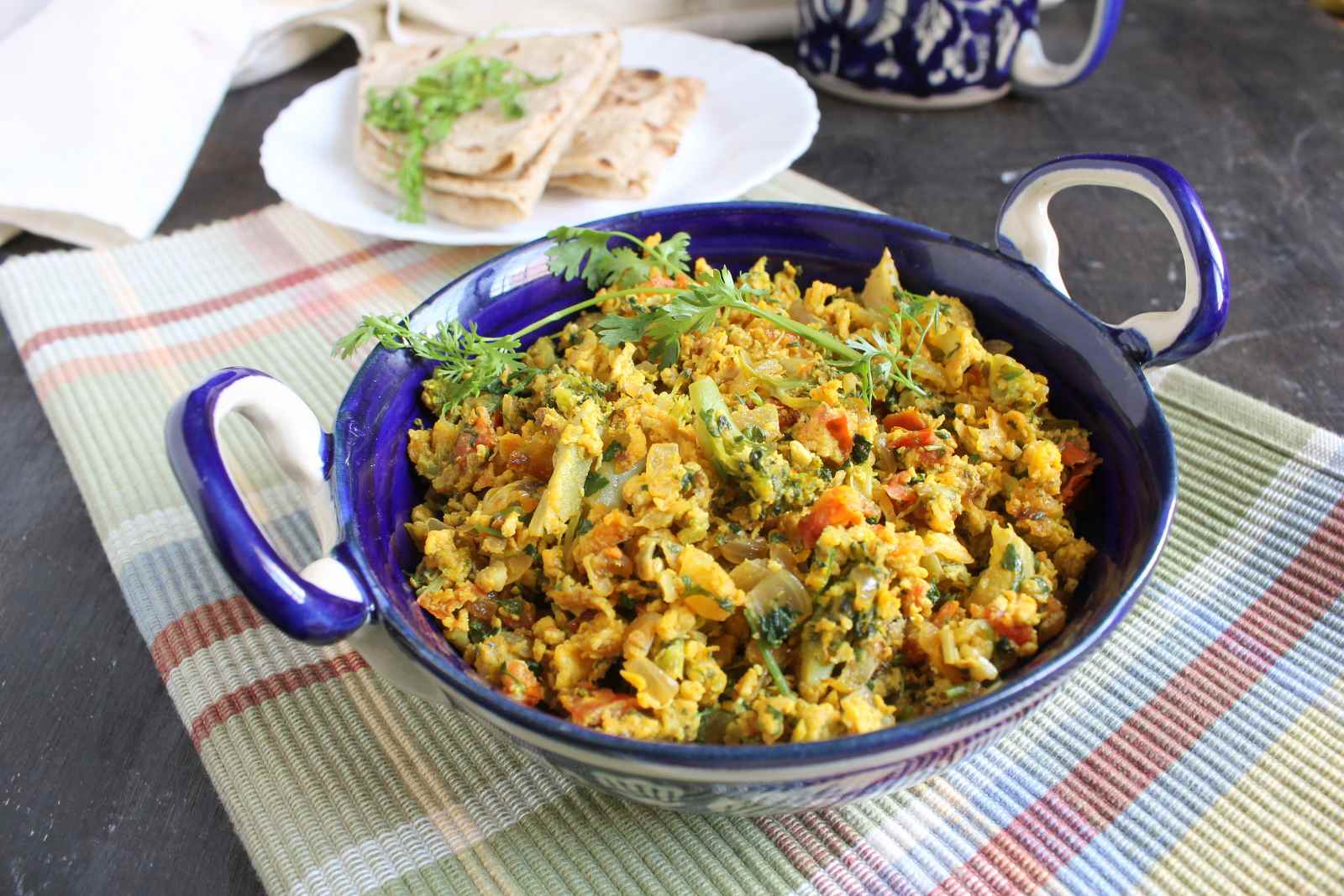 Broccoli Egg Bhurji Recipe