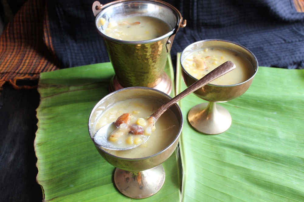 Manganem Recipe - Goan Style Chana Dal Payasam