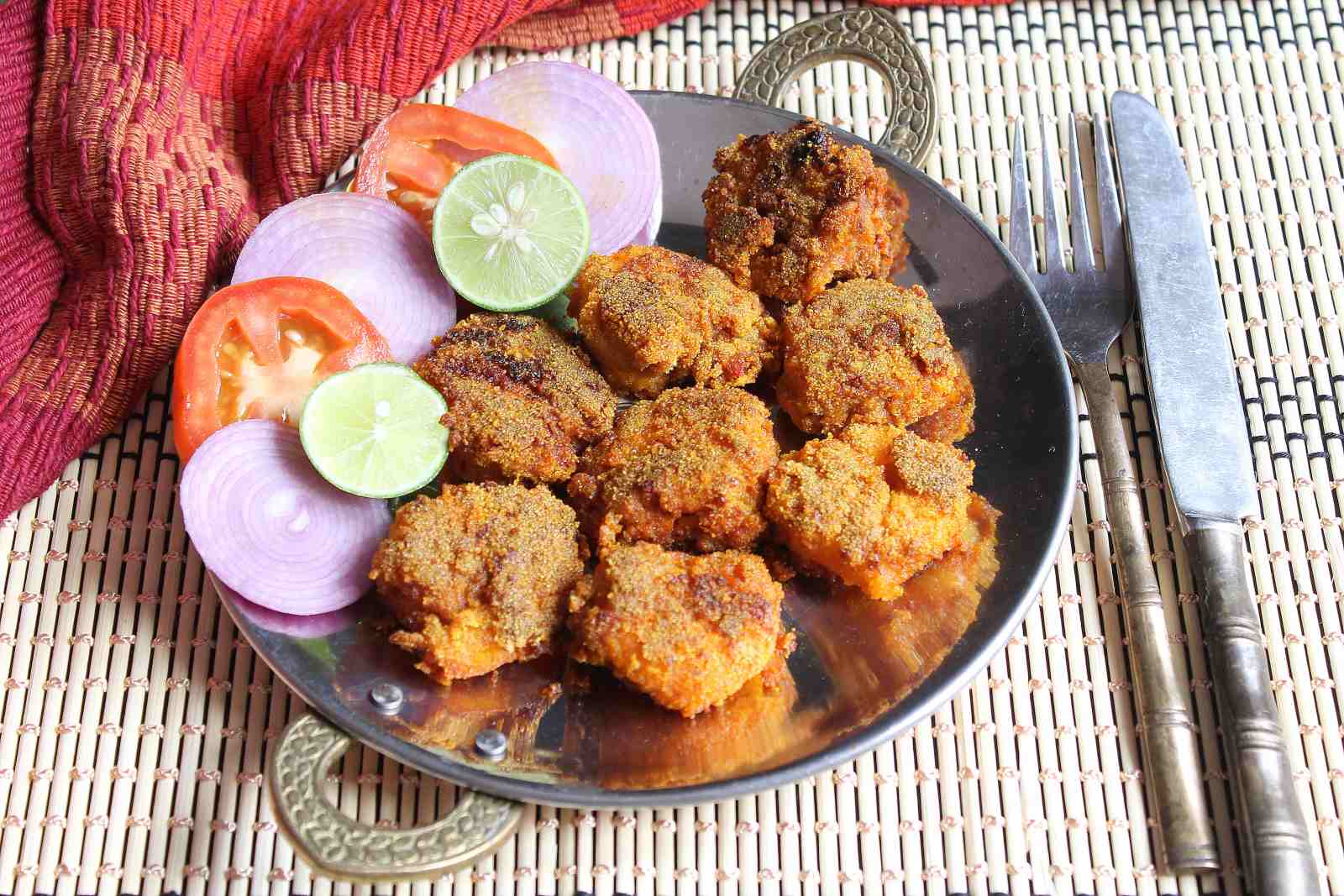 Rava Fried Prawns Recipe