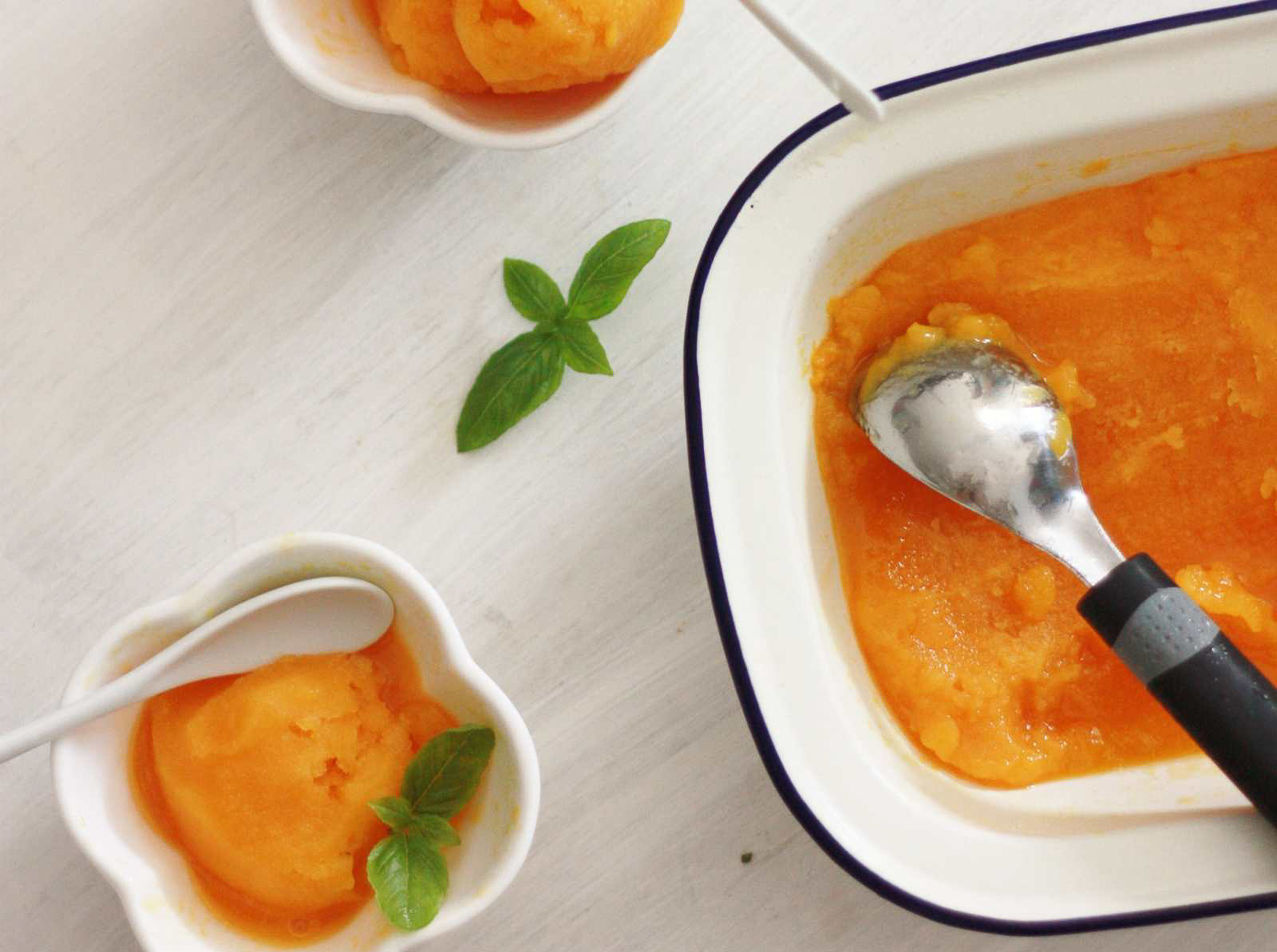 Fennel Infused Mango Sorbet Recipe