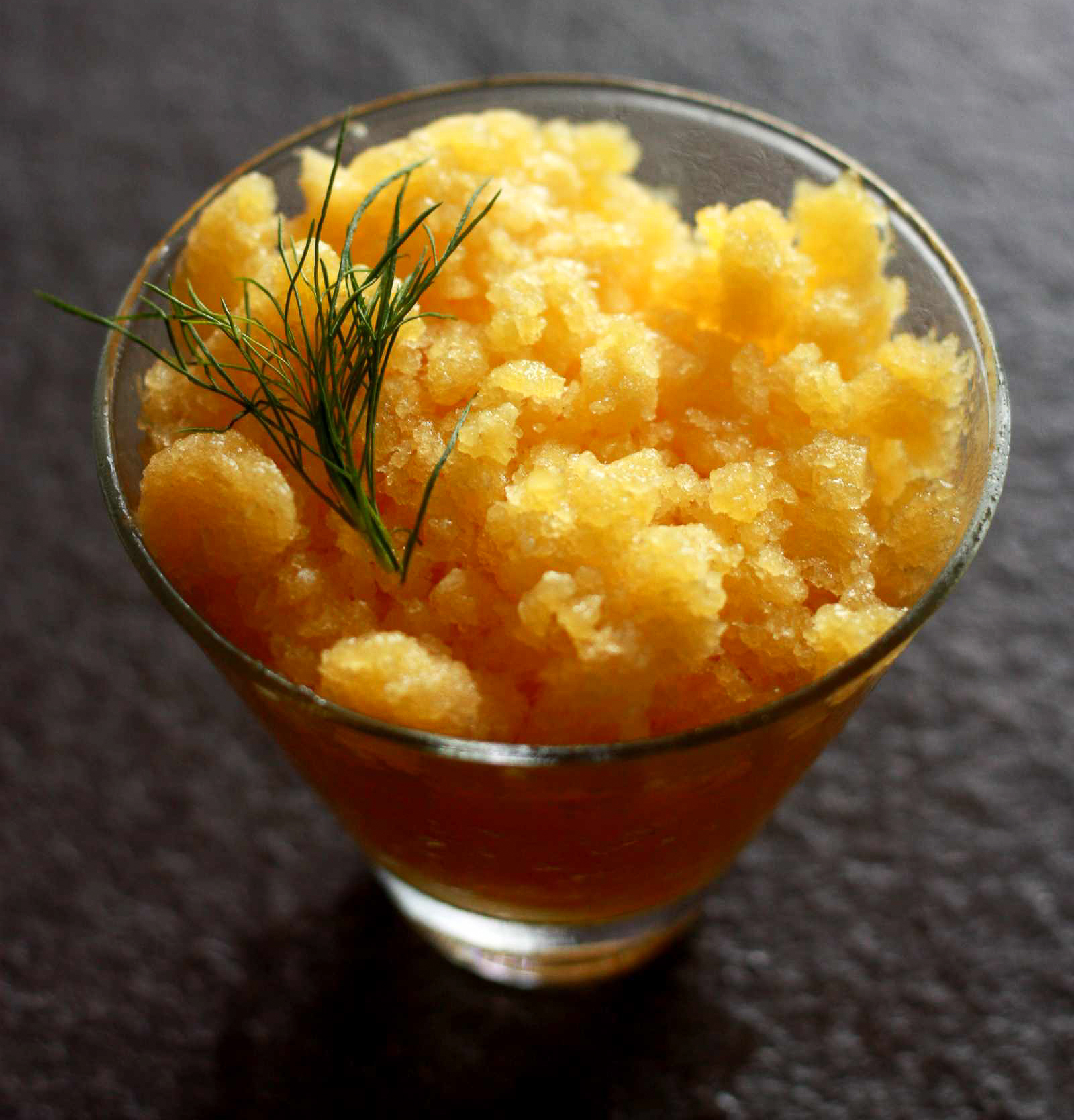 Pineapple and Dill Granita Recipe