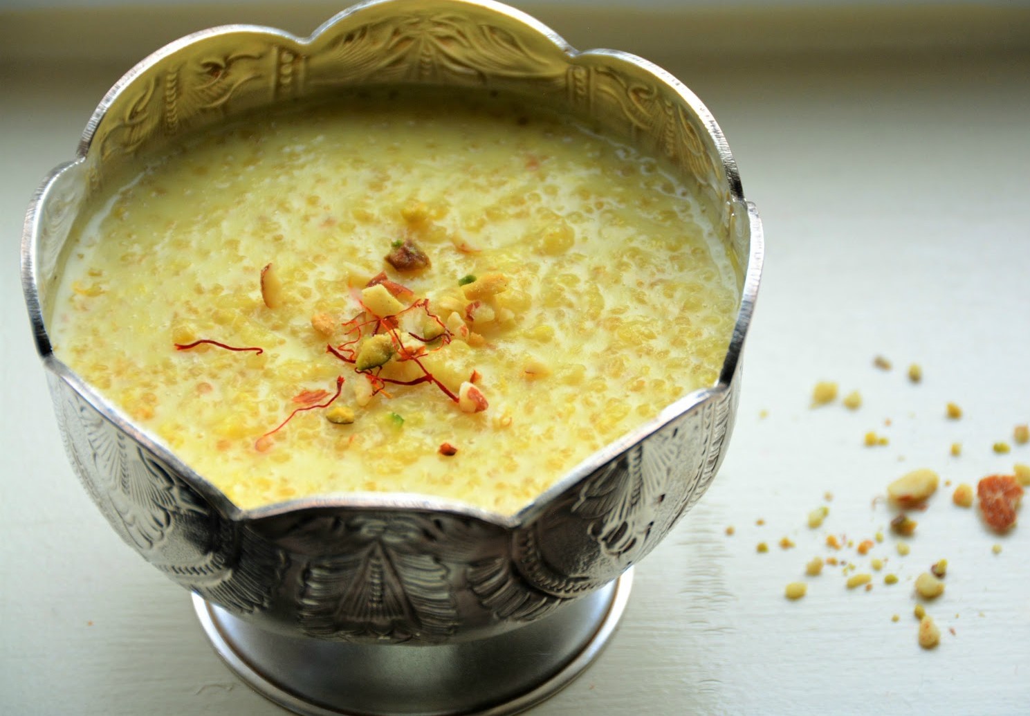 Quinoa Phirnee Recipe (Quinoa Milk Pudding)