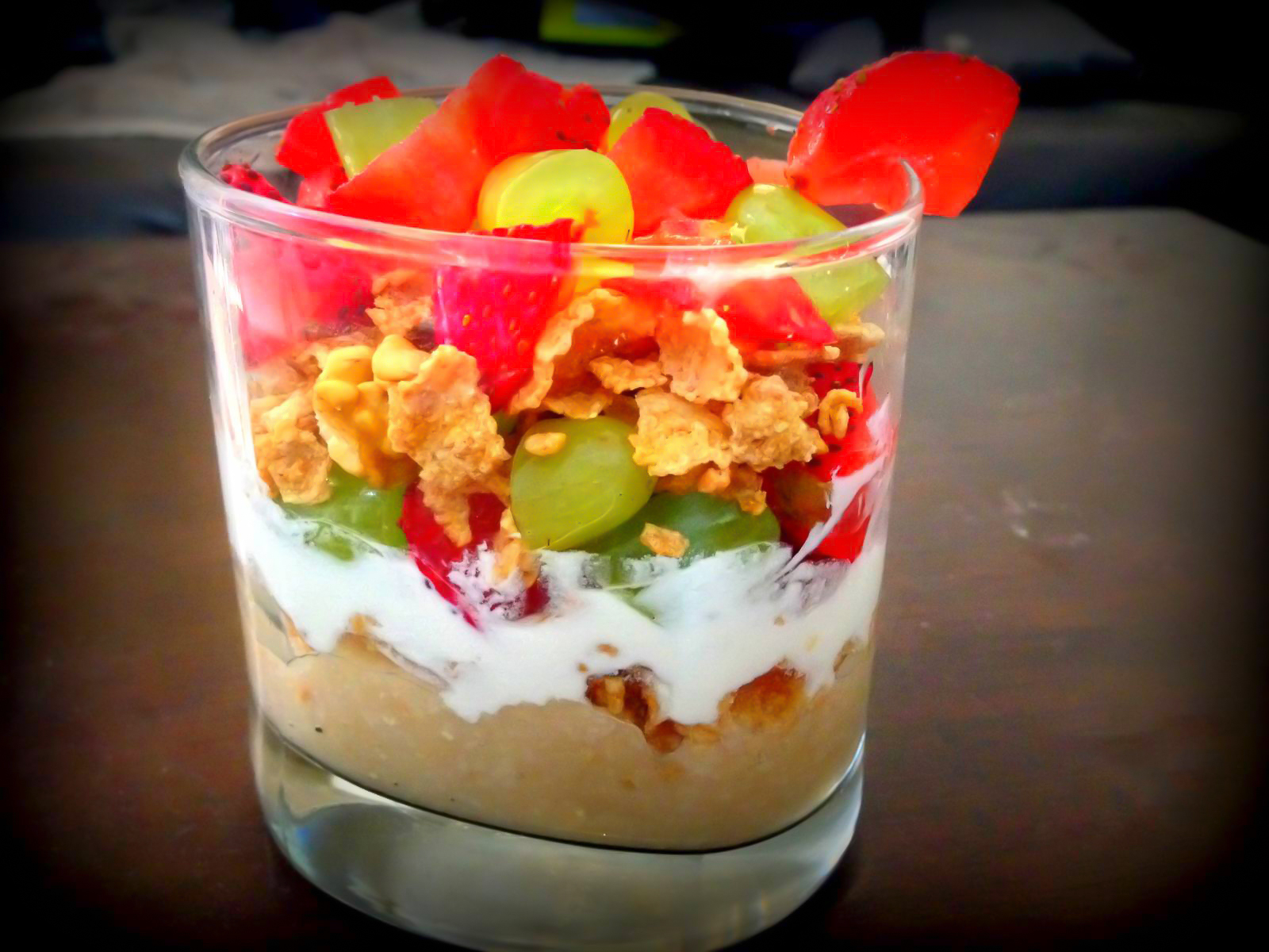 Oats Yogurt Parfait With Fruits Recipe