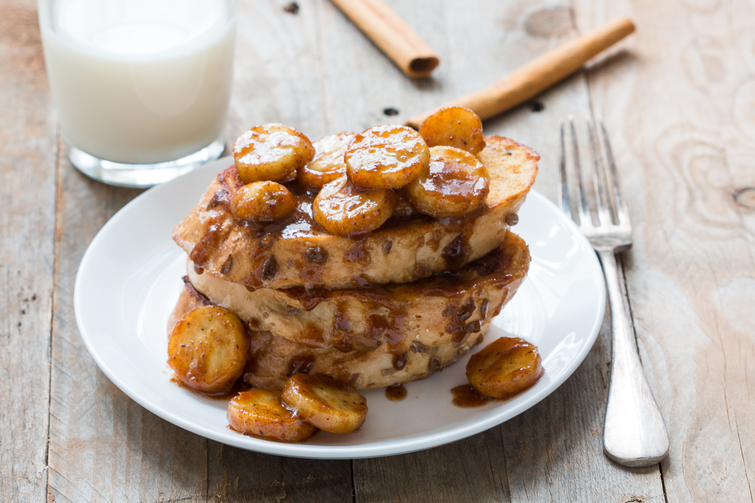 Caramelized Banana French Toast Recipe