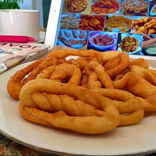 North East Khapse Recipe (Deep Fried Biscuits From Arunachal)