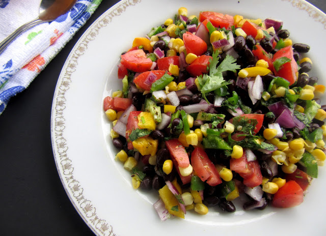 Cuban Black Bean Salad Recipe