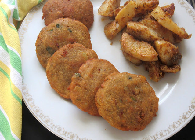 Falahari Rajgira Aloo Tikki Recipe (Gluten Free Amaranth Potato Patty)