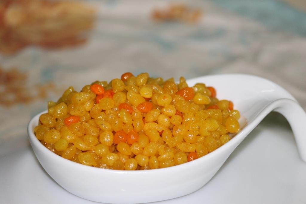 Sweet Boondi / Meethi Boondi Recipe