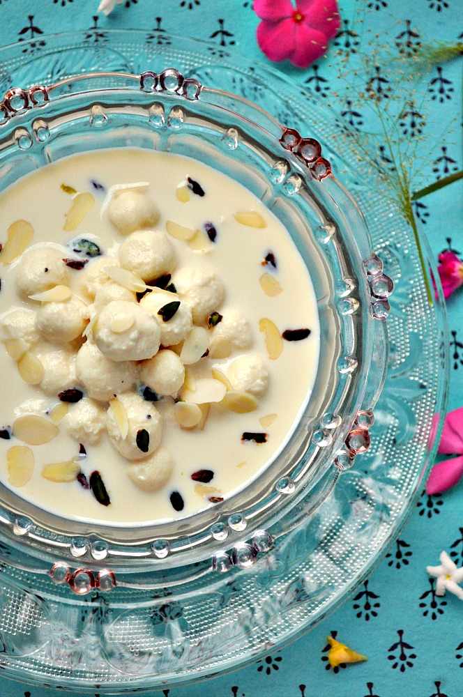 Angoori Rasmalai Recipe 