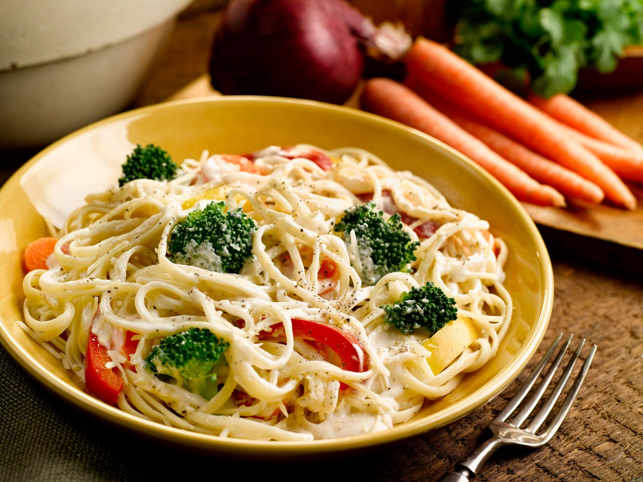 Pasta Primavera With Fresh Basil Recipe by Archana&amp;#39;s Kitchen