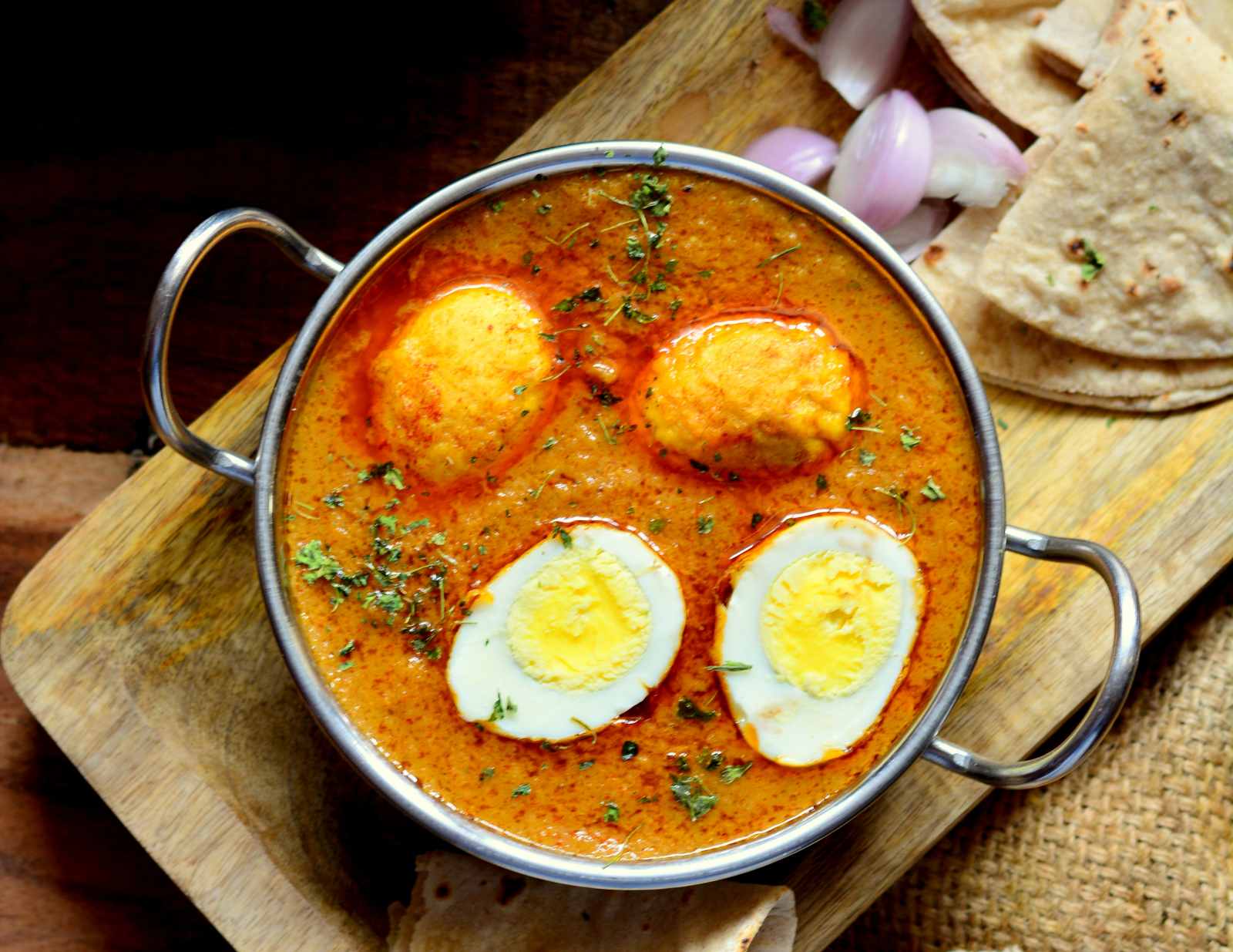 Dimer Malai Curry Recipe (Bengali Style Egg Curry In Coconut Milk)