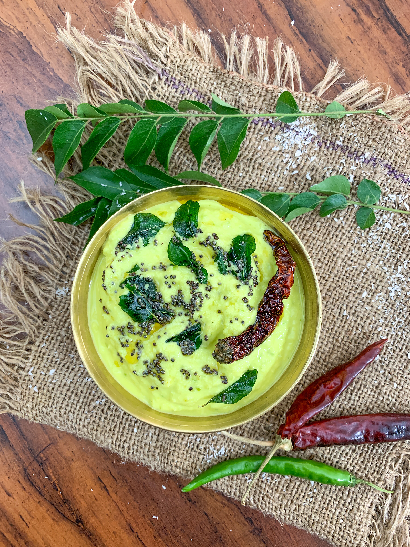 Raw Mango Coconut Chutney Recipe