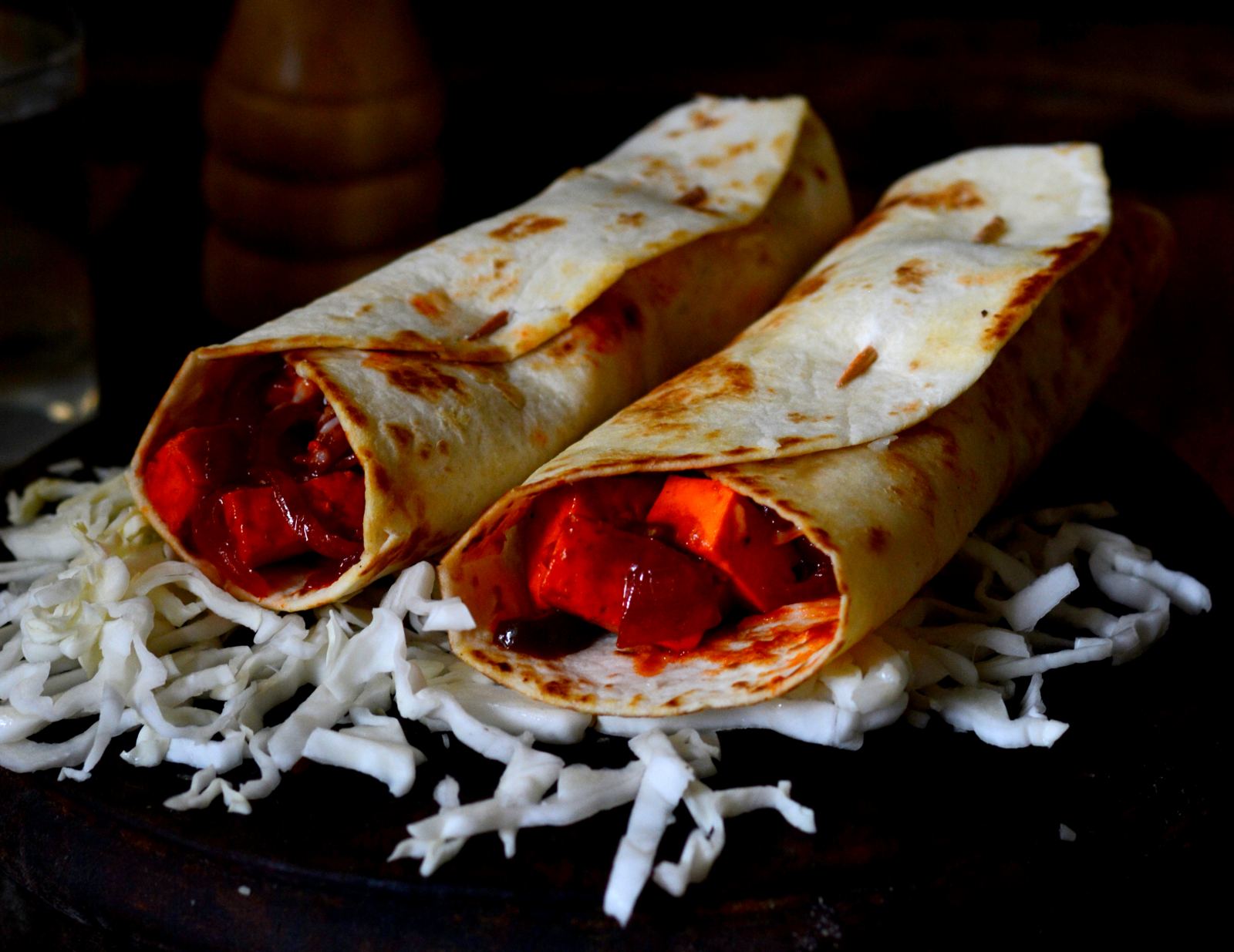 Spicy Paneer Frankie Recipe Spicy Paneer Frankie Recipe