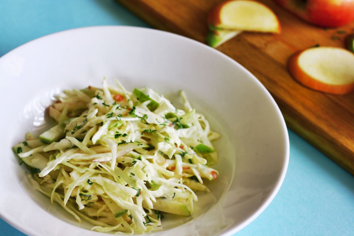 Pear and Apple Coleslaw Recipe