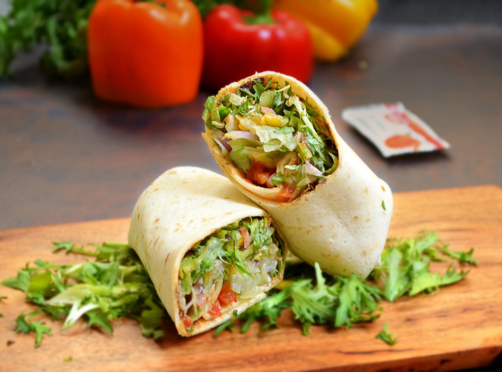 Cheese Salad Wrap Recipe