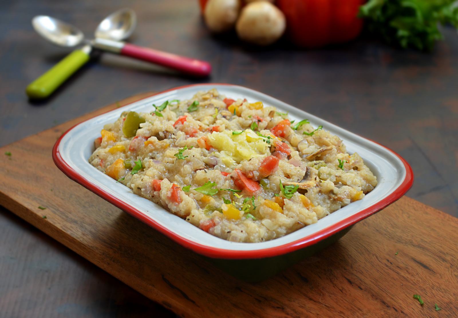 Creamy Mixed Vegetable Risotto Recipe