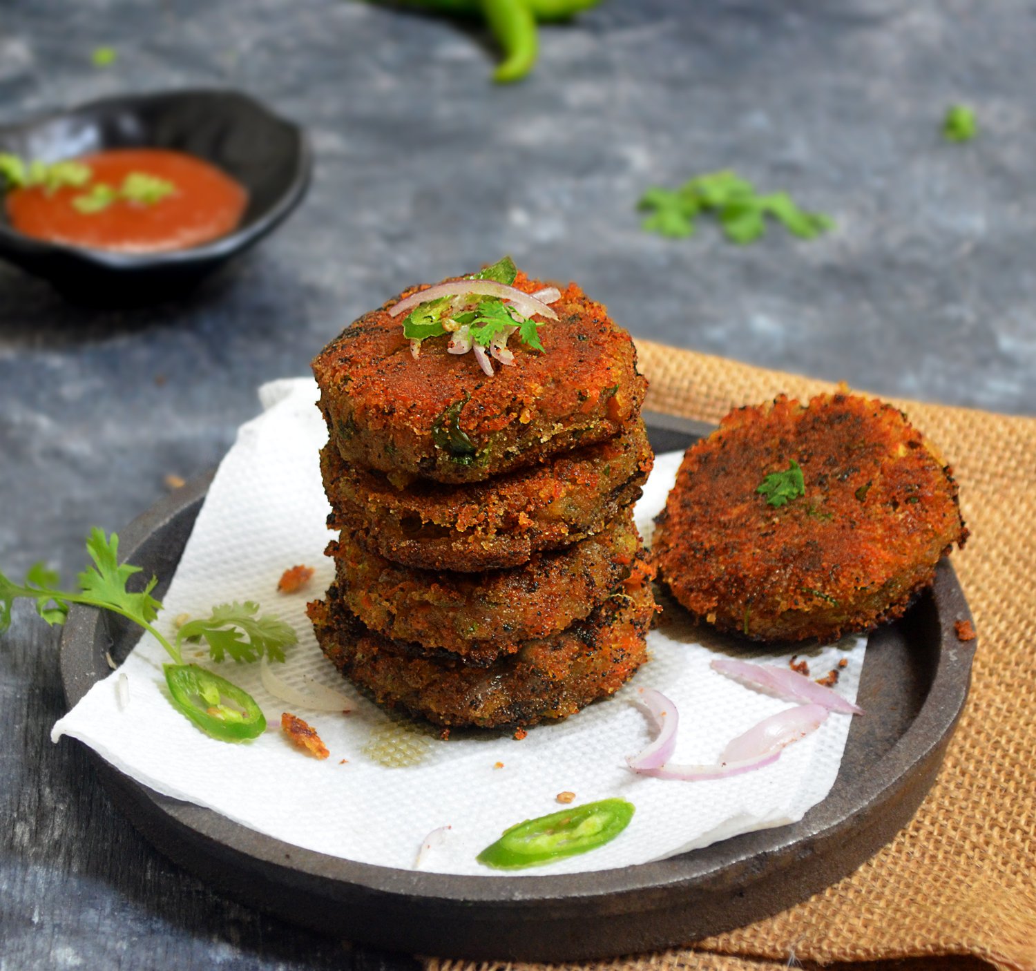 Mushroom Poha Cutlets Recipe