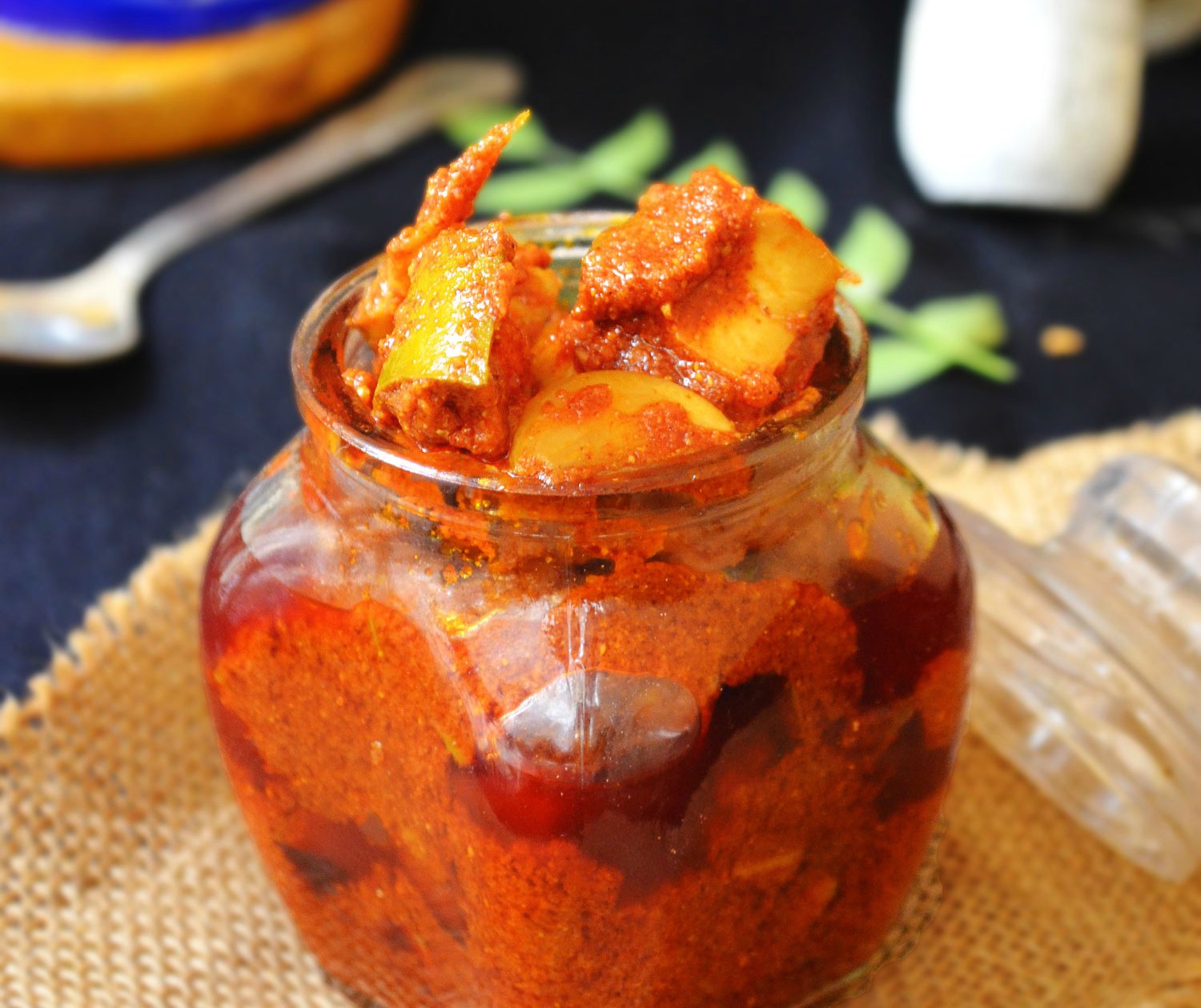 Avakkai Pickle Recipe - Avakkai Mango Uruguai Recipe