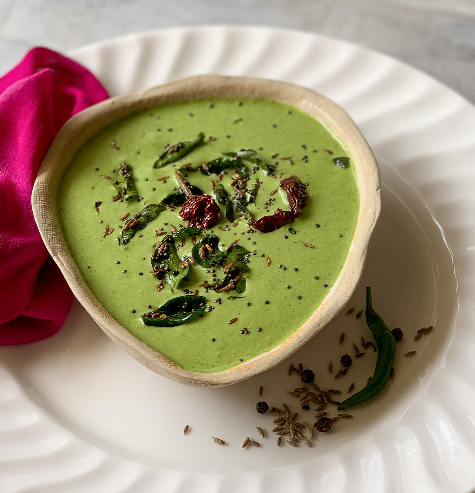 Palak Tambuli Recipe - Udupi Style Spinach Tambli